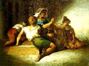 la famille italienne  Theodore   Gericault